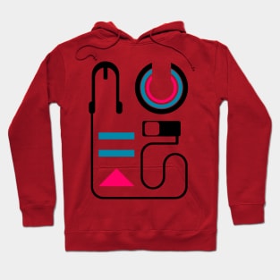 Music typography Hoodie